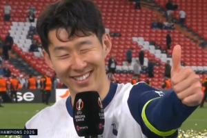 星空体育app下载-好兄弟一起夺冠！孙兴慜喊话凯恩：我们也拿冠军了，谢谢